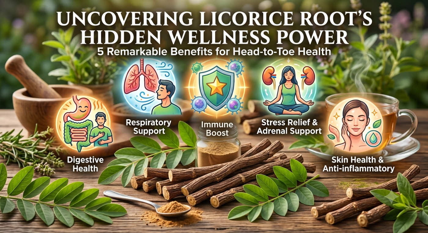 Health Benefits of Licorice Root