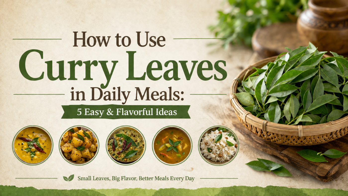 How to Use Curry Leaves in Daily Meals